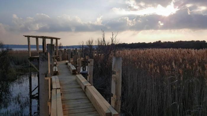 Radovi_na_pounoj_stazi-- U PARKU PRIRODE VRANSKO JEZERO U TIJEKU RADOVI NA POSJETITELJSKOJ INFRASTRUKTURI VRIJEDNI 4 MILIJUNA KUNA