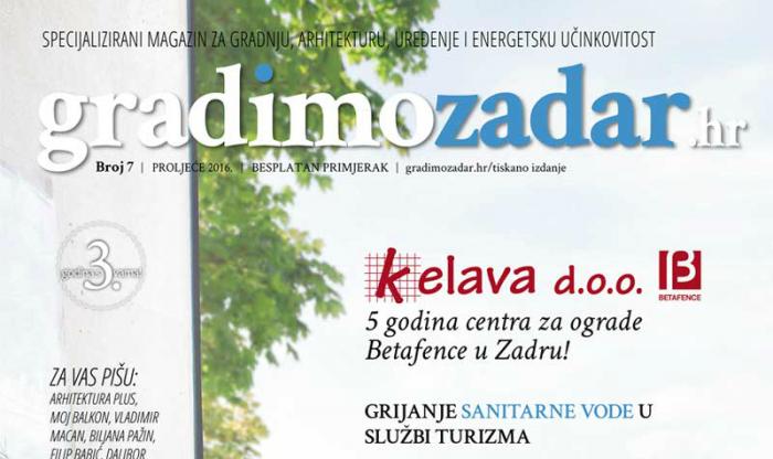 Besplatan gradimozadar.hr magazin već treću godinu sa Vama!