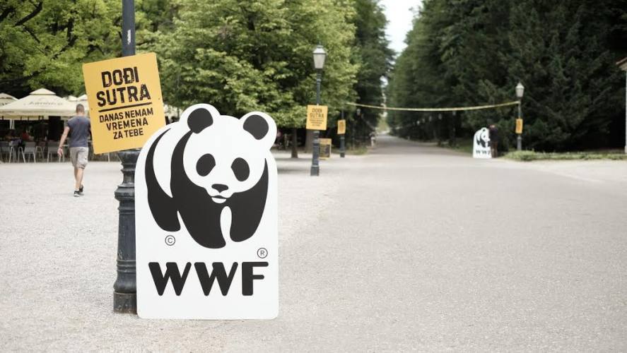 wwf wwf Snažne poruke očuvanja prirode u srcu Zagreba