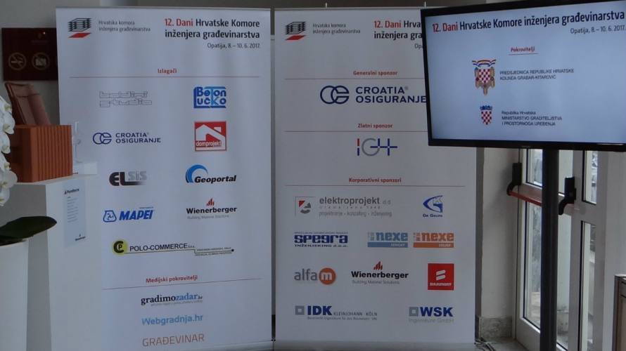 Dani Dani Održani 12. Dani hrvatske komore inženjera građevinarstva