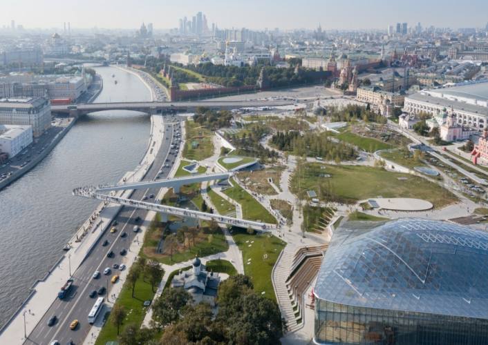 03_Zaryadye_Park_Photography_by_Iwan_Baan_1 Najbolje građevine u 2018. prema mišljenju čitatelja Archdaily