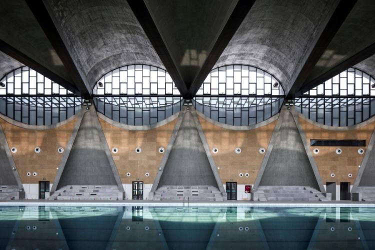 gymnasium_of_new_campus Najbolje građevine u 2018. prema mišljenju čitatelja Archdaily