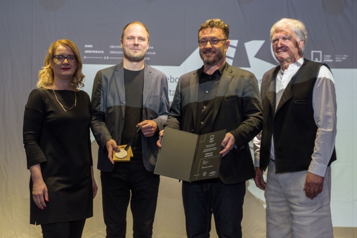 Medalja_za_arhitekturu_-_Luka_Korlaet_Svebor_Andrijevi_1 Dodijeljene medalje za arhitekturu, urbanizam i konceptualni pothvat HKA