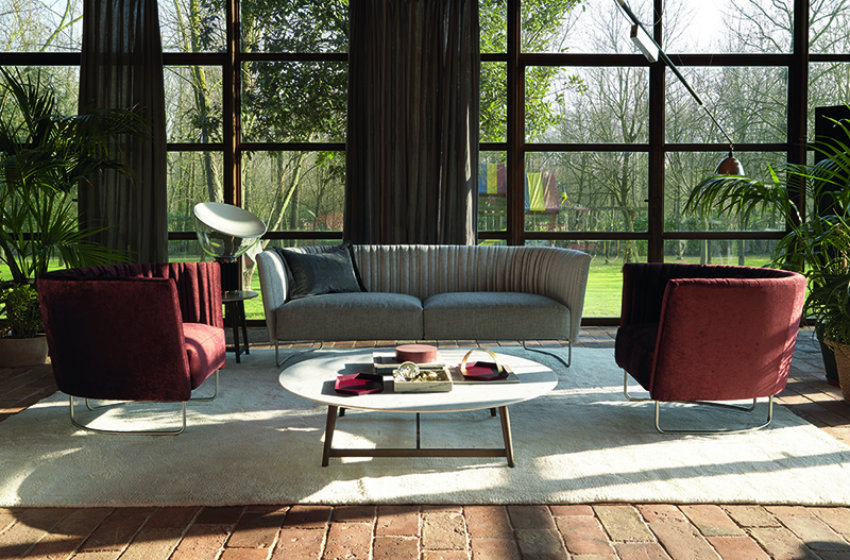 isola_shellon_01 Cetralna sofa poput lotusova cvijeta