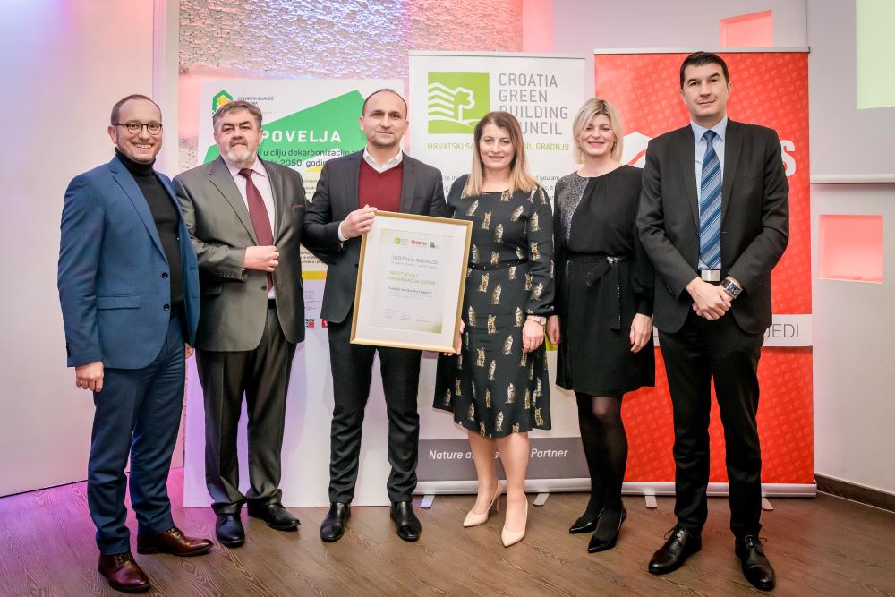 OsjekoBaranjska Dodijeljene Godišnje nagrade za zelenu gradnju i održivi razvoj
