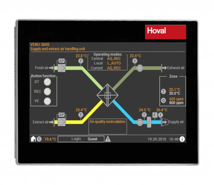 Hoval_TopTronic_C_regulacija_compressed Svjež zrak i ugodna mikroklima uz Hoval decentraliziranu ventilaciju