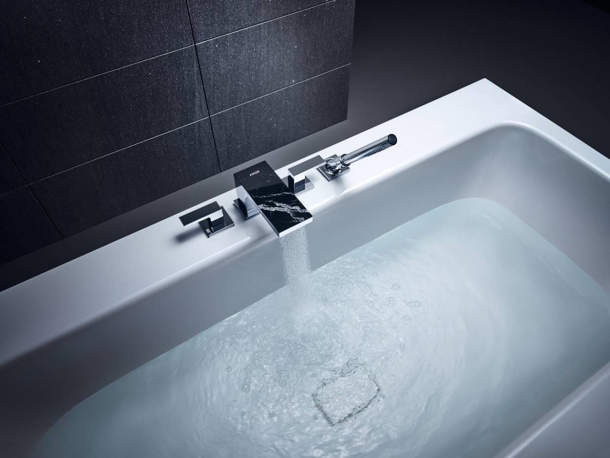 AXOR_MyEdition_Black-Marble_Three-Hole-Bathtub_Ambience AXOR-ov dizajn nadmašuje očekivanja