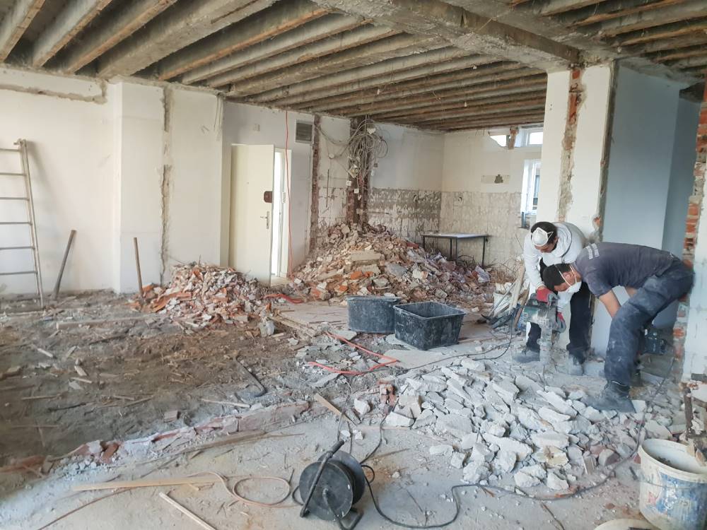 radovi Industrijski i moderan stan u zgradi Božidara Rašice