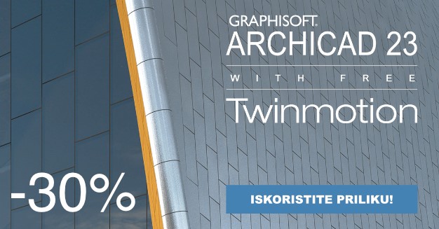 Mail-promo-Archicad Dočekali ste svoj BIM 30% povoljnije