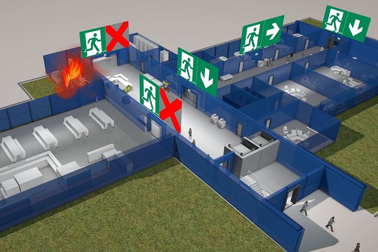 Eaton-emergency-lighting Modernizacija planova evakuacije za zgrade u 2019. i nadalje