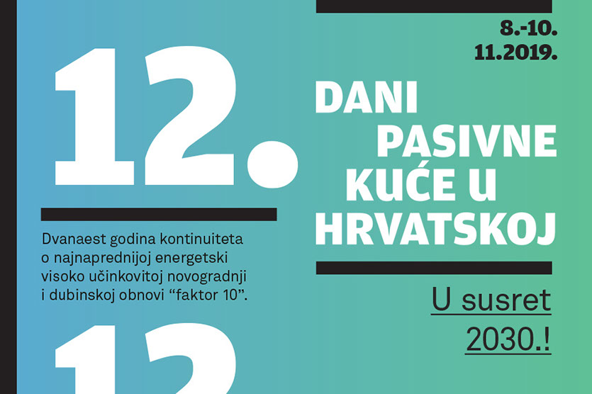 Najava - 12. Dani pasivne kuće