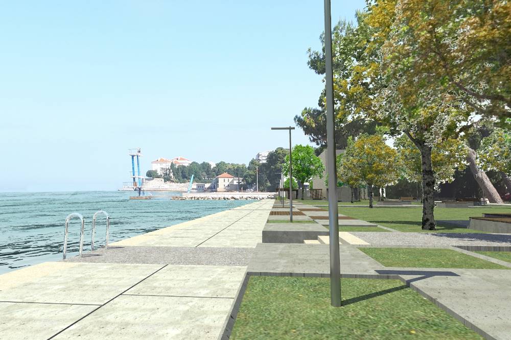 Kolovare2 Ovog proljeća kreće uređenje zadarske gradske plaže Kolovare