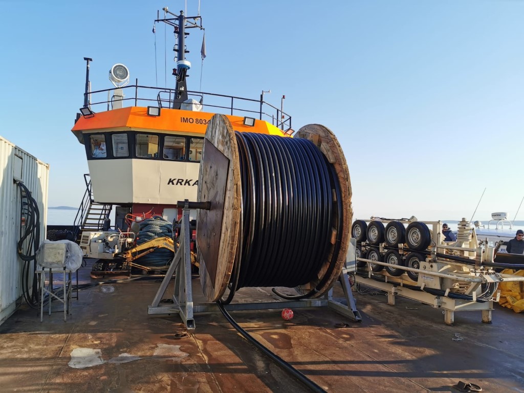 Položen novi podmorski kabel Silba-Premuda 
