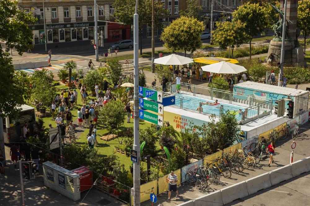 Beč dobio privremenu oazu za gradsko osvježenje
