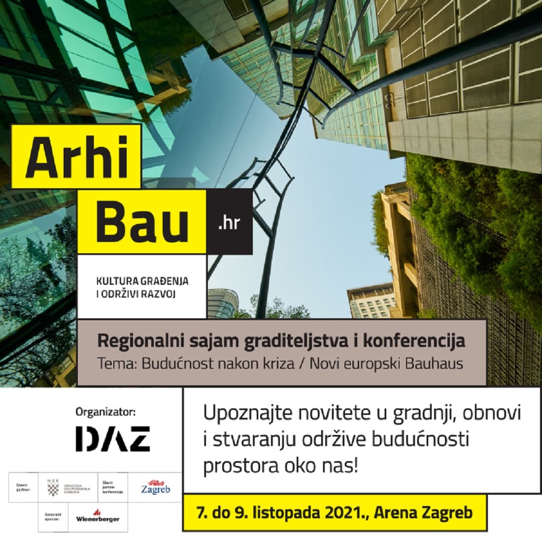 Arhibau_regionalni_sajam_graditeljstva_i_konferencija Održavanje Međunarodnog sajma i konferencije graditeljstva i održivog razvoja