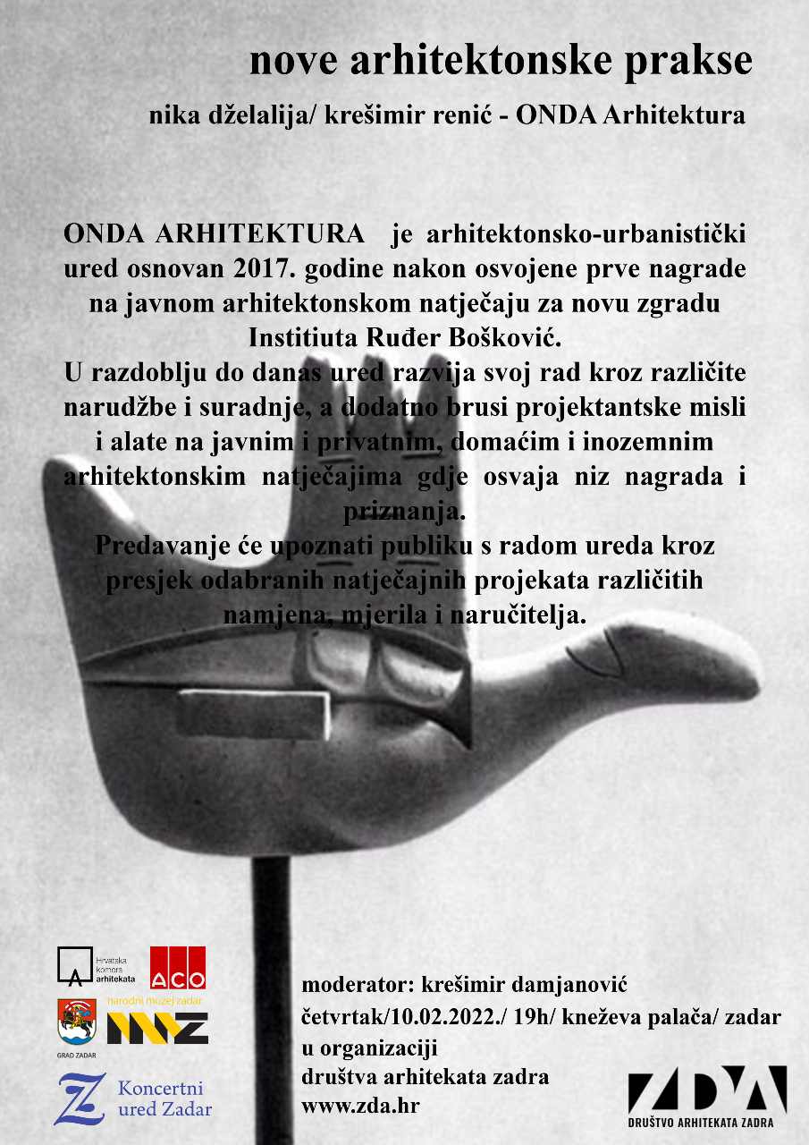 ONDA_Arhitektura Predavanje iz ciklusa: Nove Arhitektonske Prakse- ONDA Arhitektura