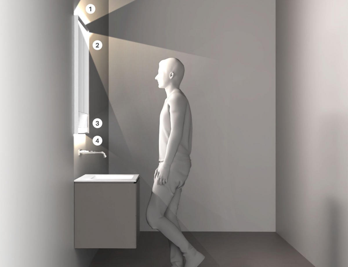 2021_Geberit_ONE_mirror_cabinets_ComfortLight_with_Numbers Novi element s ogledalom Geberit ONE za bolje osvjetljenje