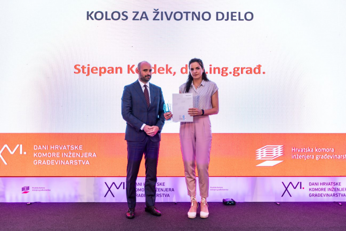 KOLOS_Kordek Najviše nagrada Kolos dodijeljeno za projekt Pelješki most