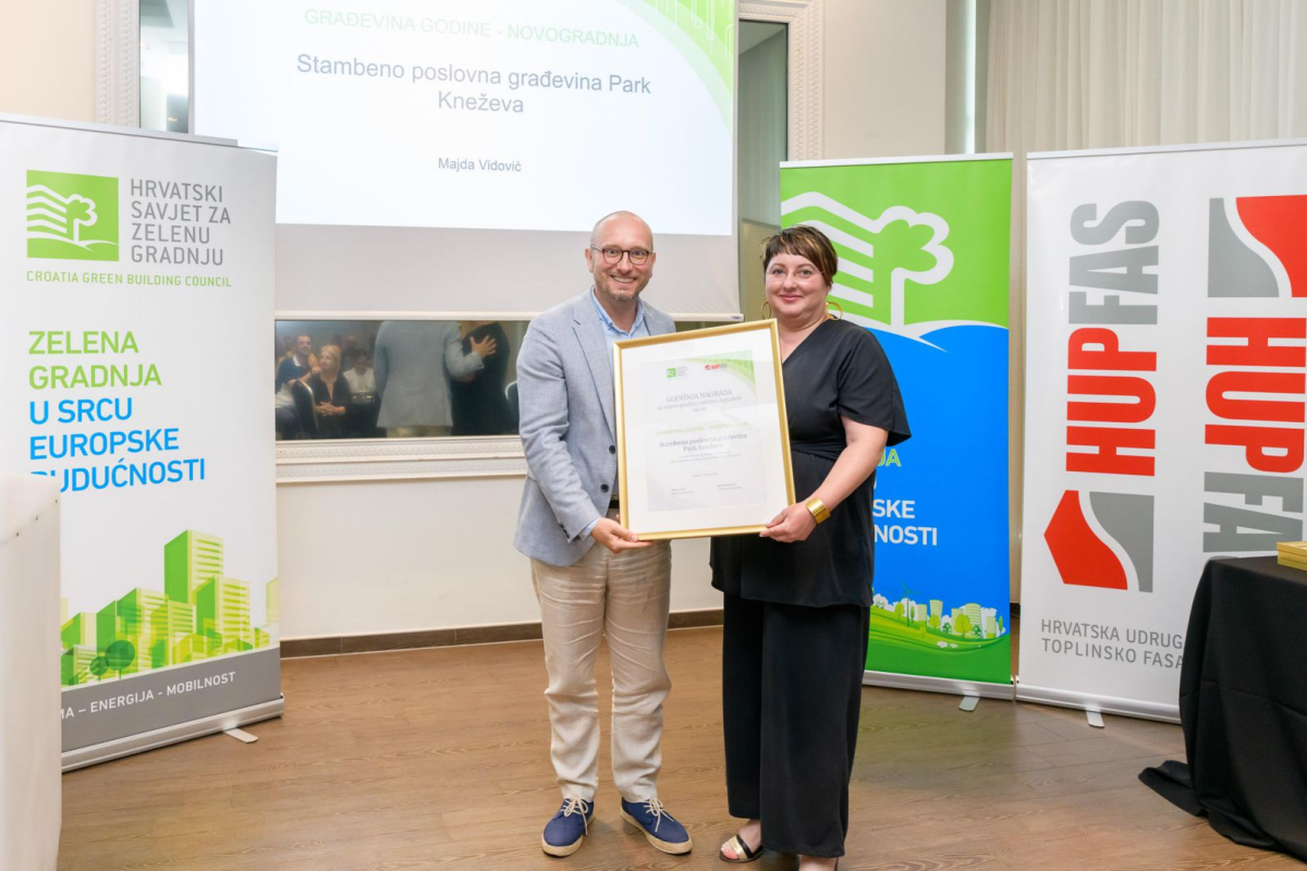 nagrade_HSZG_3 Mihaela Zamolo osoba godine, a Park Kneževa najzelenija novogradnja