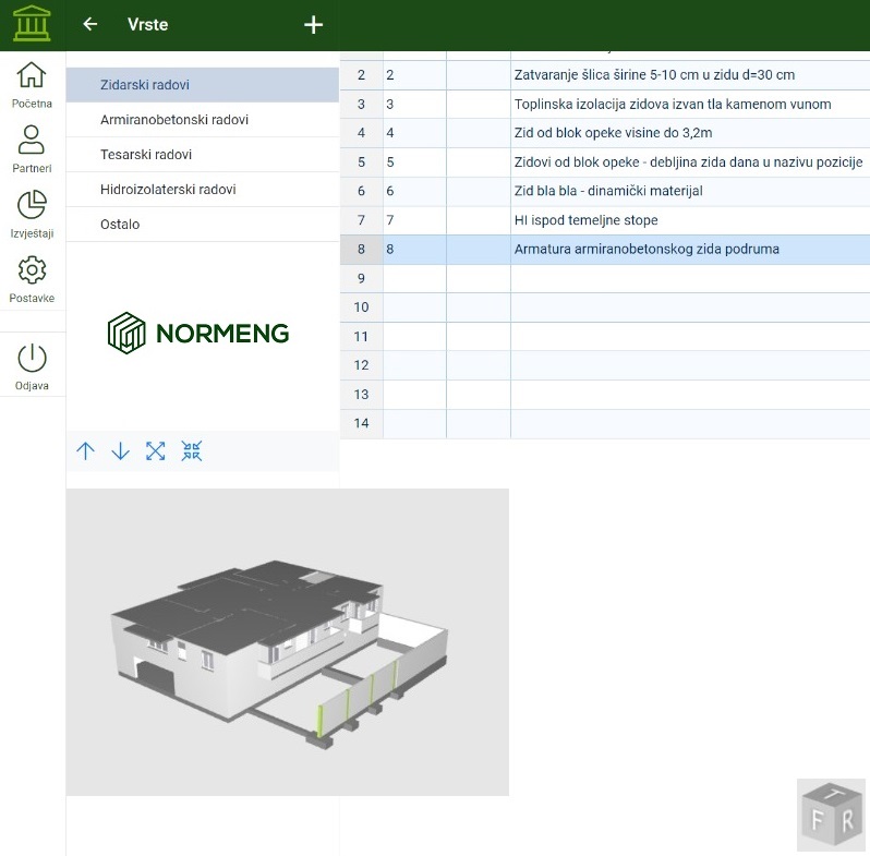 NORMENG_APP_screen_example Put prema normativima za energetski učinkovitu gradnju NORMENG 