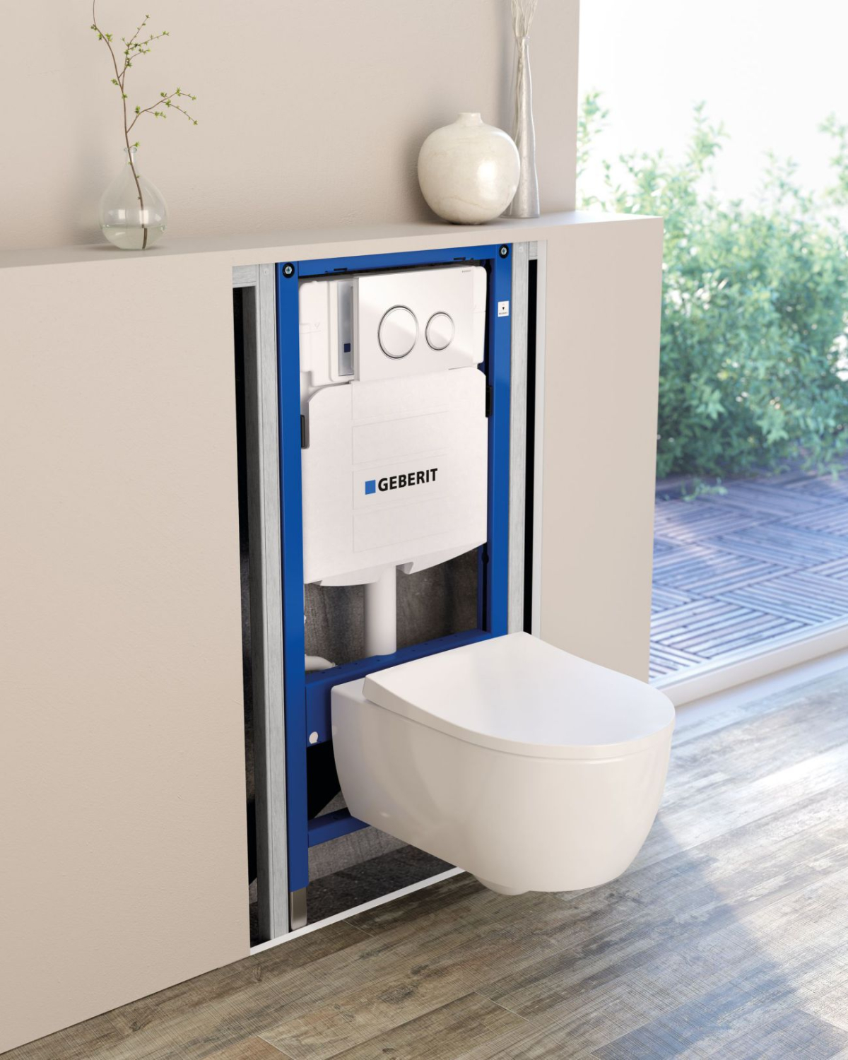 Duofix_concealed_cistern_Sigma21_with_iCon_WC_ceramic_open_Big_Size Prvi ugradbeni vodokotlić GEBERIT