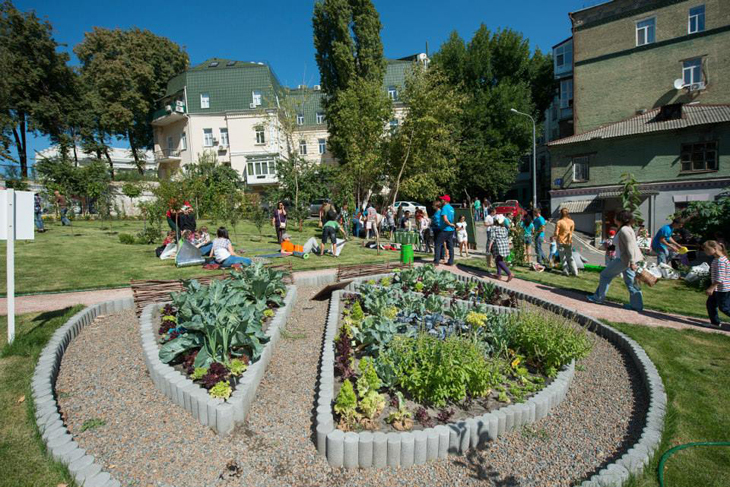 Heavenly_Hundred_Garden_Kiev 25 finalista za Europsku nagradu za urbani javni prostor 2016.