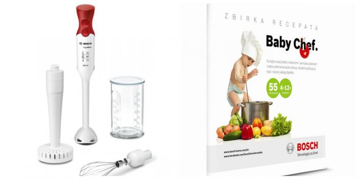 BabyChef_komplet Boschov novi komplet Baby Chef - štapni mikser ErgoMixx i zbirka recepata