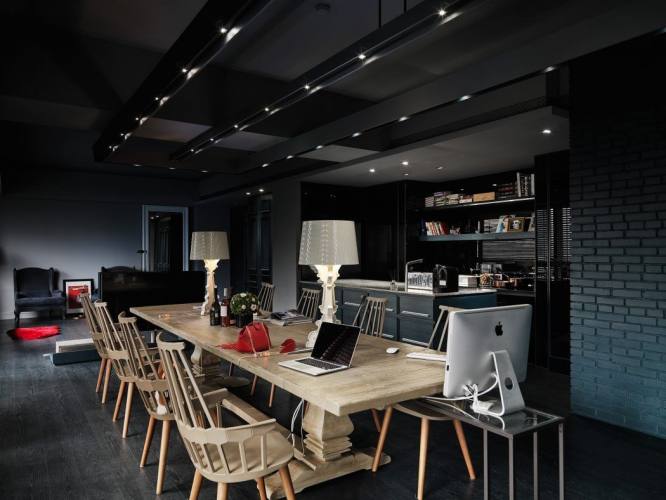 007-apartment-taipei-city-taipei-base-design-center-1050x788 007-apartment-taipei-city-taipei-base-design-center-1050x788 Transparentan interijer kojim dominiraju tamni tonovi