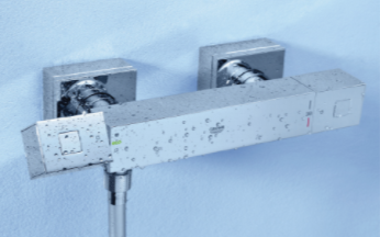 GROHTHERM_KOCKA Grohe termostat - pametno upravljanje temperaturom vode s tipkalom za uzak prostor