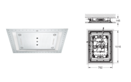 Rainshower_F-series_40 GROHTHERM 2000 CoolTouch termostat s integriranim spremnikom za šampon ili sapun