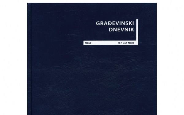 Gradevinski_dnevnik_A4 Premium glatki papir za ploter 610 mm