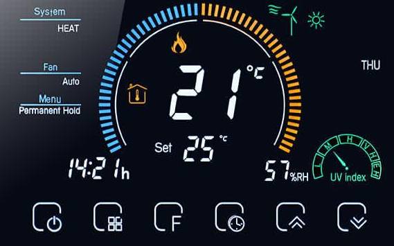 LS8000_TERMOSTAT Modularni touch prekidači