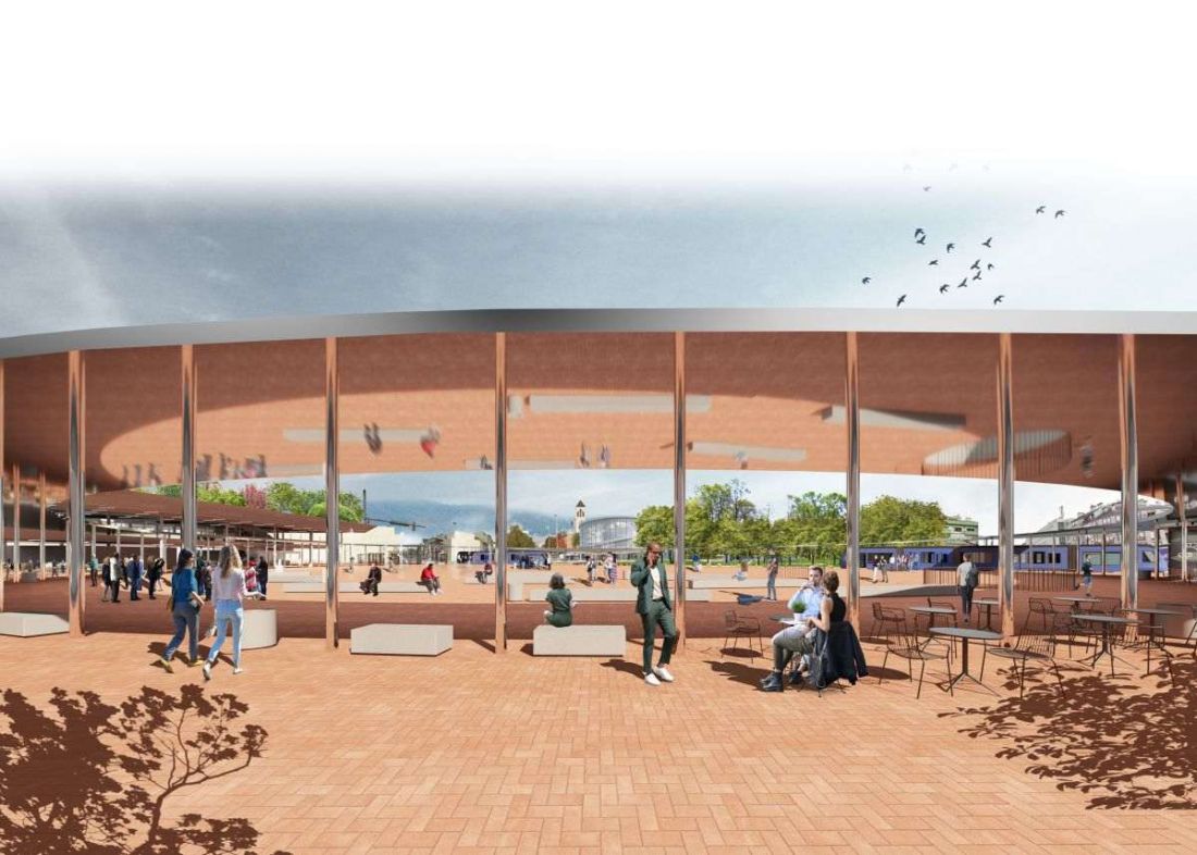 Tresnjevka_Farmers_Market_and_Plaza_Zagreb_Competition_Render_Plaza_View Pero Vuković: srž problema leži u načinu na koji se tretira arhitekta