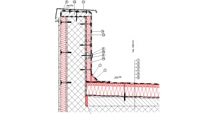 1-1-4 Ravni krov izvedbeni detalj | Rockwool