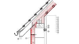 1-2-3 Detalj kosog krova | Rockwool