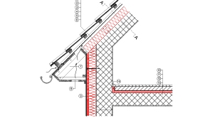 1-2-7 Detalj kosog krova | Rockwool