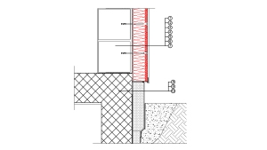 2-1-1 Kontaktne fasade (ETICS) izvedbeni detalj  | Rockwool